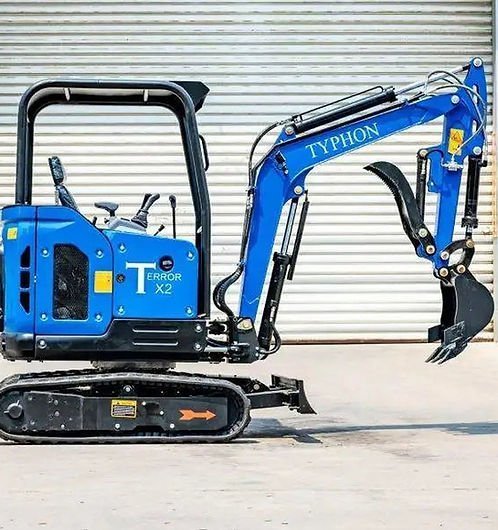 TYPHON TERROR X2 STORM Mini Excavator — Kubota V1505 - Image 6